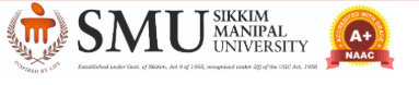 Sikkim Manipal University logo overlay