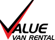 value van rental logo overlay