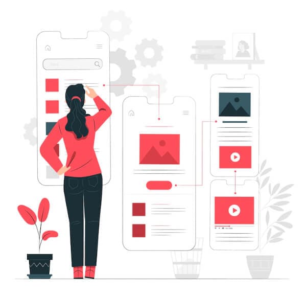 Web Development Illustration