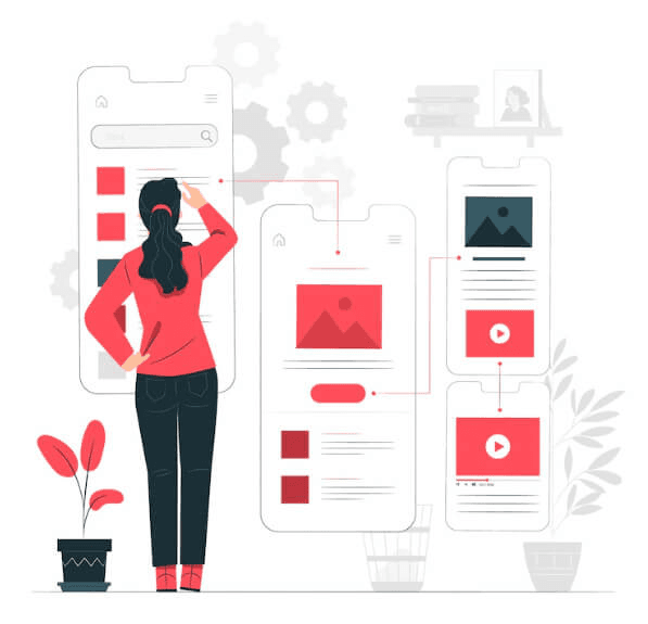 Web Development Illustration